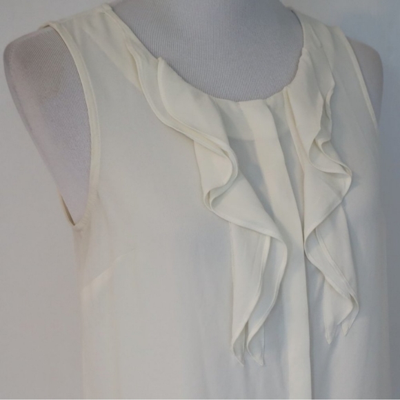 Ann Taylor loft petite sleeveless blouse only - Picture 5 of 7